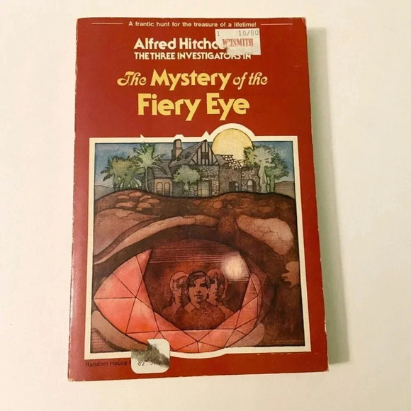 Vintage 1978 Alfred Hitchcock The Mystery Of The Fiery Eye Paperback - Picture 1 of 14